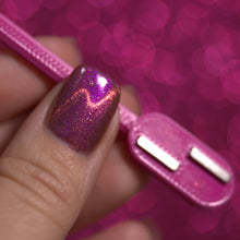 Load image into Gallery viewer, Whatcha - Pink October (Lightining bolt) Magnet