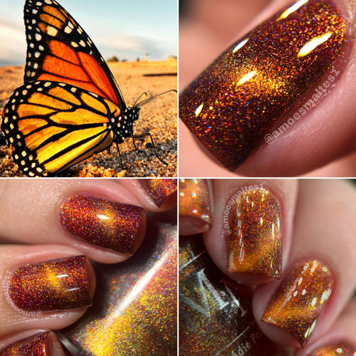 MN Indie Polish - Monarch Butterfly