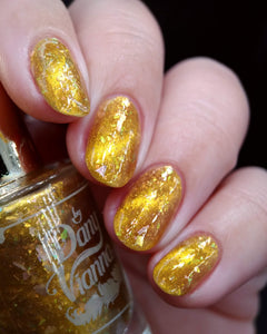 Gold Faceted